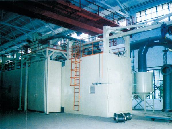 DY大型吊掛式噴丸清理機
